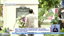 Ika-106 na birth anniversary ni dating Pres. Ferdinand Marcos Sr., ipinagdiwang ngayong araw | BK