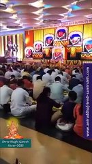 Shraddhavans performing 'Vighna-vinashak Ganpati Poojan'