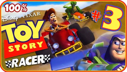Disney • Pixar Toy Story Racer Walkthrough Part 3 (PS1) Unlocking Slinky Dog