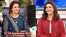 Good Morning Pakistan | Saba Faisal | Shagufta Ejaz | Khaqan Shahnawaz | 11th Sept 2023 |ARY Digital