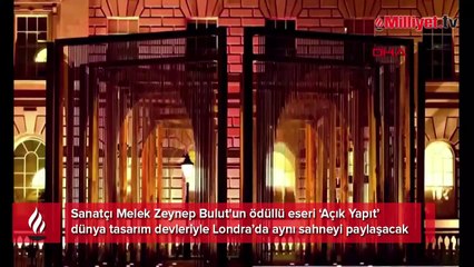 Dünya tasarım devleriyle aynı sahnede! 34 tonluk eserle Türkiye’yi temsil ediyor