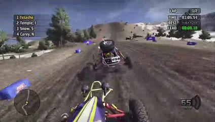 Winning A Race With A Big Car (MX VS ATV Untamed)