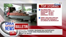 Finance Sec. Diokno, nilinaw na suportado ng Economic Team ang pagpapatupad ng price cap sa bigas | GMA Integrated News Bulletin