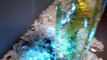 Heykeltıraş Yıldız Özer, iklim krizine dikkat çekmek için buz bloklarında bitki sergisi açtı
