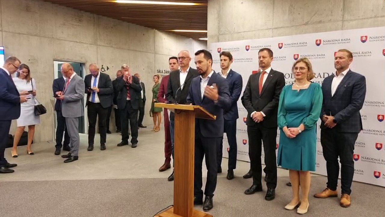 ZÁZNAM: Brífing strany Demokrati k netvoreniu mimoriadnej schôdze NR SR
