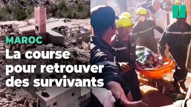 Après le séisme au Maroc, une course contre la montre pour retrouver des survivants