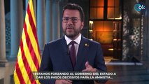 Aragonés sube el listón para apoyar a Sánchez: la amnistía no basta y exige el referéndum