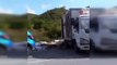 Ormanlık araziye kaçak hafriyat döken kamyon sürücüsüne 41 bin TL ceza kesildi