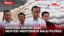 Menteri-menterinya Maju di Pilpres 2024, Jokowi: Dulu Juga Begitu