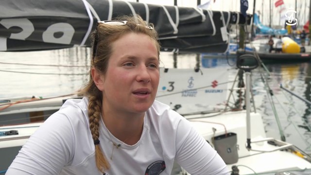 La Solitaire du Figaro Paprec 2023 : ITV PONTONS DÉPART 3EME ÉTAPE RS