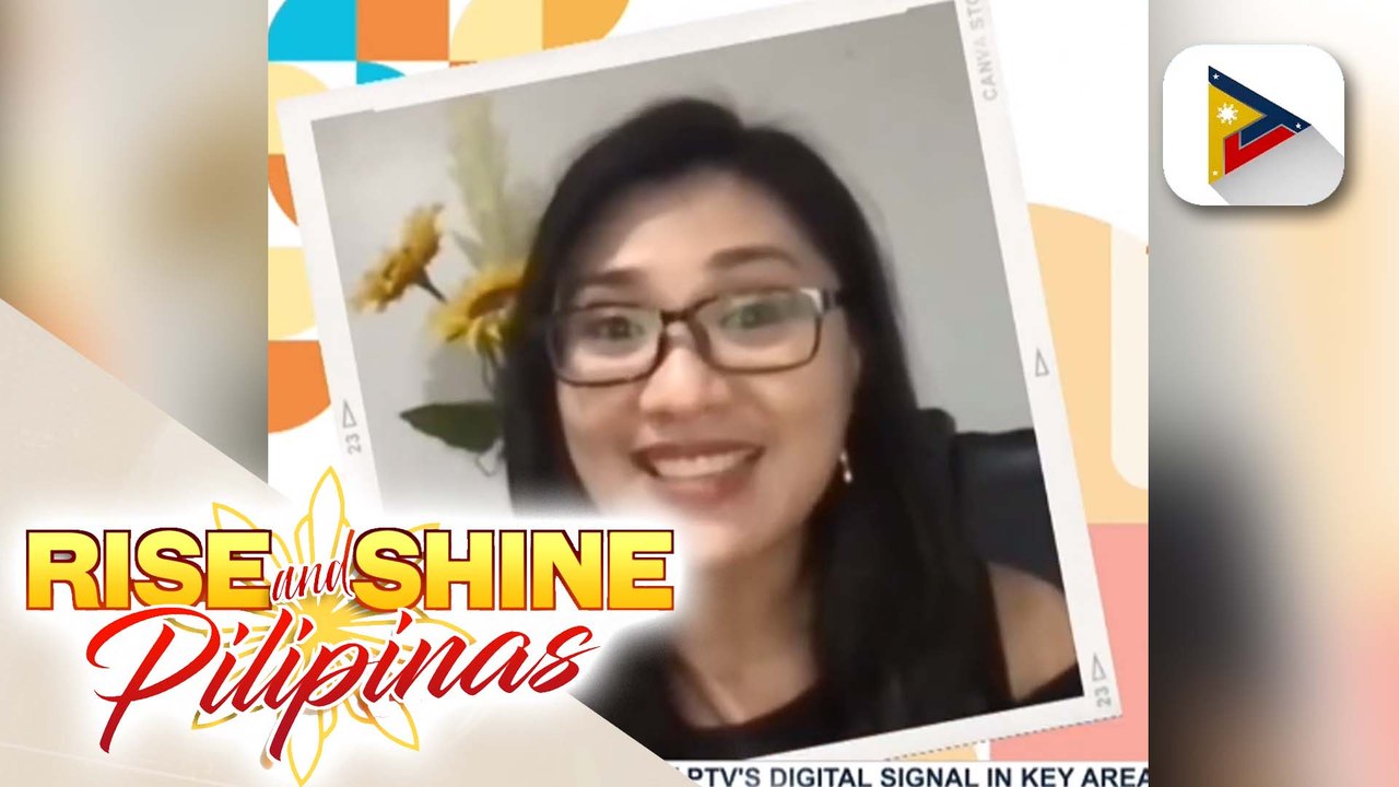 Pagbati mula kay Dr. Via Roderos sa Rise and Shine Pilipinas video