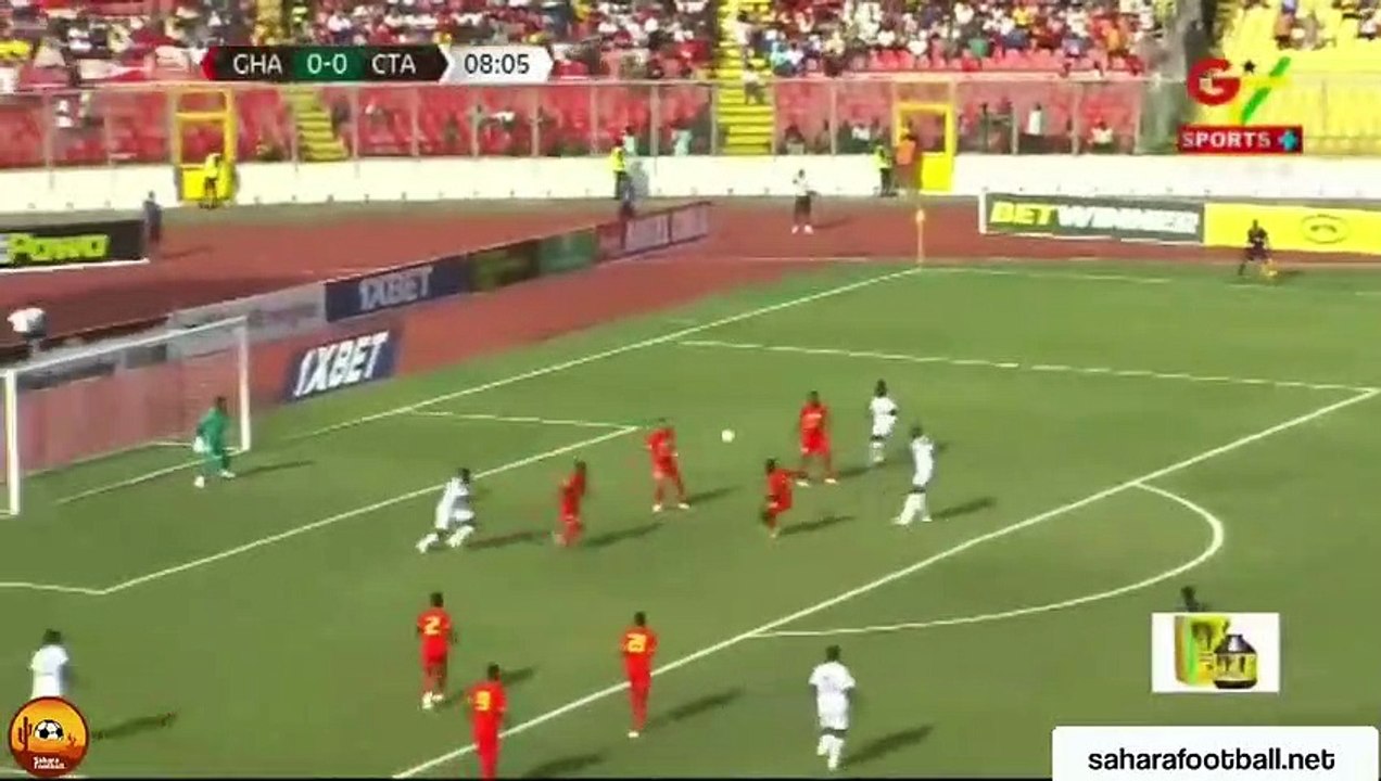GHANA VS CENTRAL AFRICAN REPUBLIC(2-1)-AFCON QUALIFIERS-GOALS &HIGHLIGHTS
