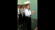 (Sub Indo) Menampilkan Bakat Main Rubik dan Bernyanyi Lagu Jepang Yakushoku no Himawari di Depan Orang Jepang Beserta Arti Terjemahan Bahasa Indonesia