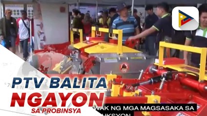 Mga makinarya na pang-agrikultura, ibinida sa Davao Region ng isang kooperatiba mula sa South Korea