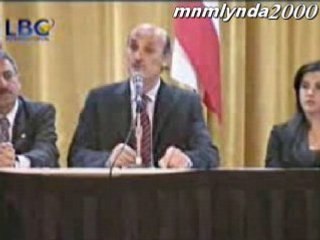 Dr Samir Geagea 27-03-2008