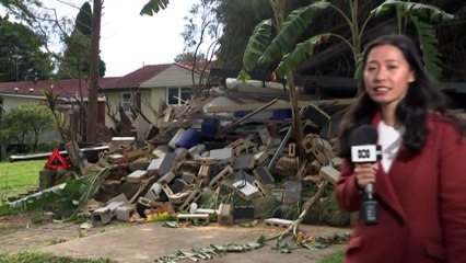 Strong winds and torrential rain hit southern Australia