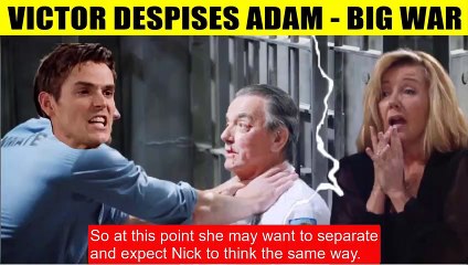 CBS Young And The Restless Adam got angry and punched Victor because he made fun