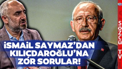 Download Video: İsmail Saymaz'dan Kılıçdaroğlu'na Ekrem İmamoğlu ve Mansur Yavaş Soruları!