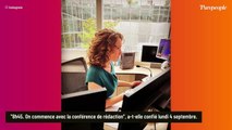 Marie-Sophie Lacarrau en coulisses comme on ne l'a jamais vue, elle dévoile une petite particularité de toutes ses matinées