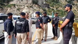 DIG Malakand Muhammad Ali Khan surprise visit to Lowari Tunnel