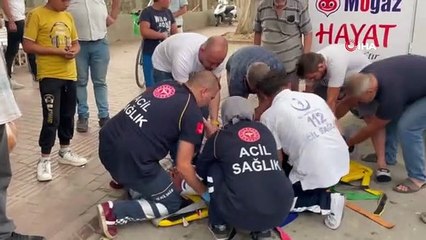 İznik'te Kamyonet ile Akülü Bisiklet Çarpıştı