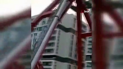 Bursa'da Lunaparkta Telefon Düşme Anı Kameralara Yansıdı