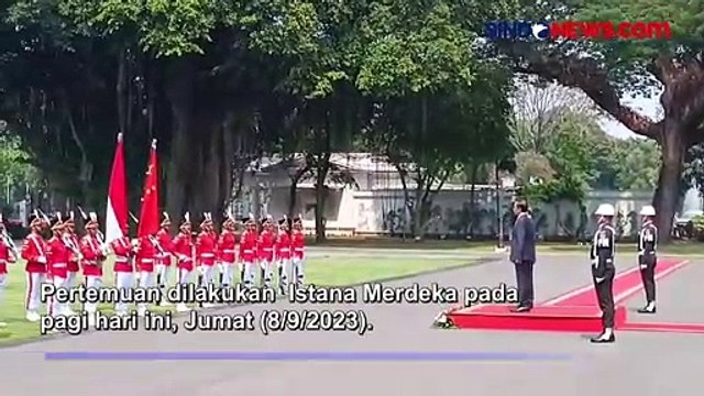 Presiden Jokowi Terima Kunjungan PM China Li Qiang di Istana