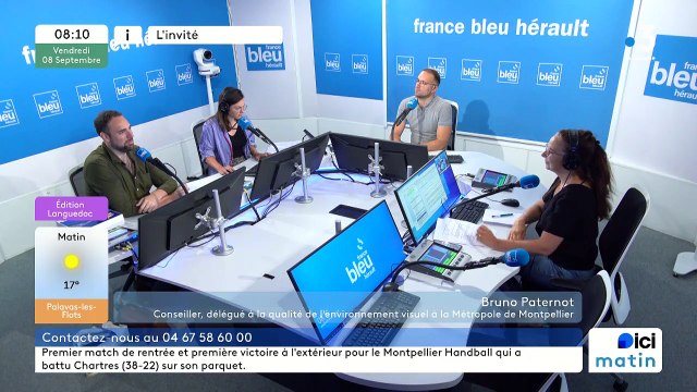 Bruno Paternot, La métropole de Montpellier lance un jeu de société sur la pollution lumineuse. Il s'appelle, Eteins-moi si tu peux . Pour en parler avec nous Bruno Paternot, délégué à la qualité de l'environnement visuel à la Métropole de Montpellier