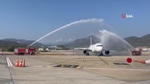 Gazipaşa-Alanya Havalimanı'na İran'dan ilk uçuş gerçekleşti