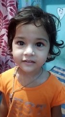 Cute Trishu again bhole baba song -dm