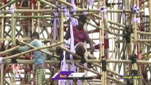 120 Feet Ganeshotsav Pandal For Ganesh Chaturthi At Raipur_ Chhattisgarh _ V6 News