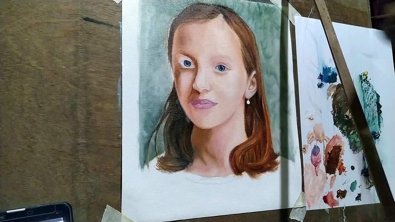 Discover the art of painting detailing face video Dailymotion