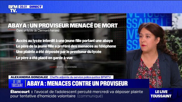 Port de l'abaya: à Clermont-Ferrand, un proviseur menacé de mort par un père de famille