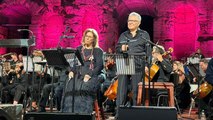 Zülfü Livaneli, Atina'da Maria Farantouri ile birlikte konser verdi