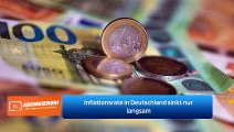 Inflationsrate in Deutschland sinkt nur langsam