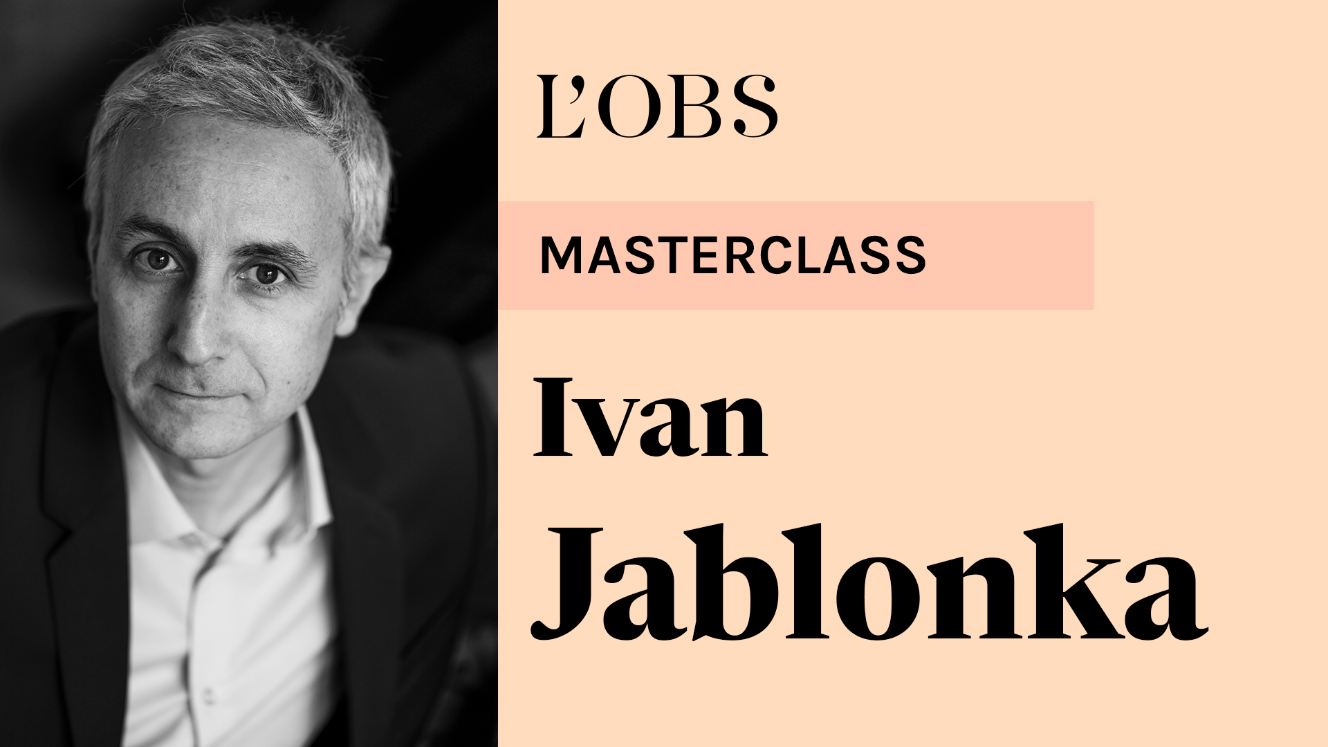 La masterclass d'Ivan Jablonka, auteur de "Goldman"