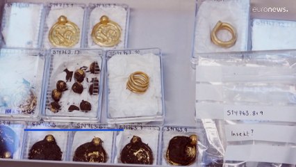 Fémdetektorral bukkant hatodik századi kincsekre egy férfi Norvégiában