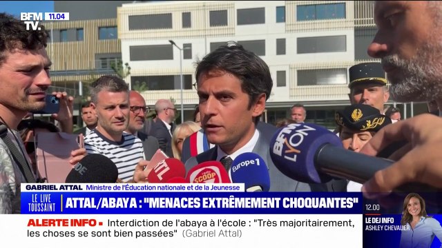 Proviseur menacé de mort: Gabriel Attal évoque des menaces extrêmement choquantes