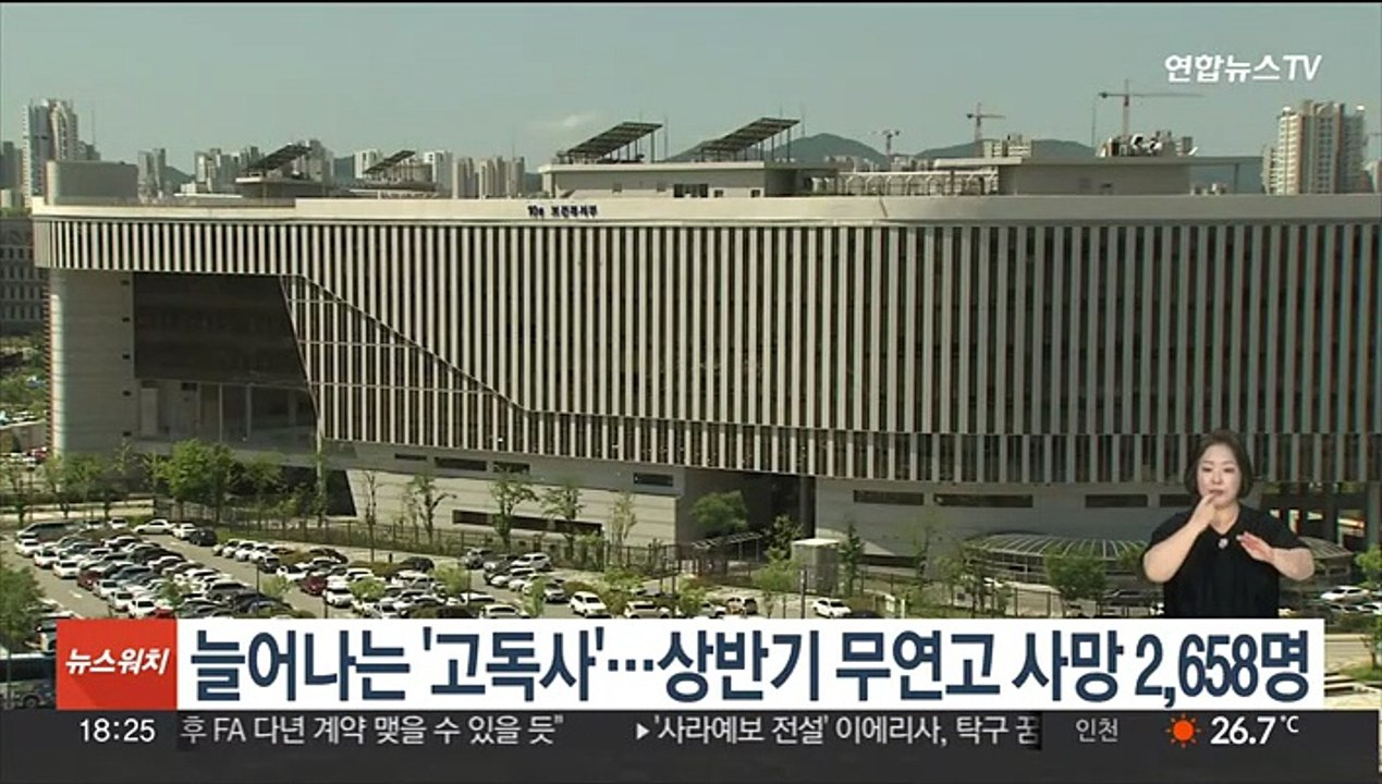 늘어나는 '고독사'…상반기 무연고 사망 2,658명