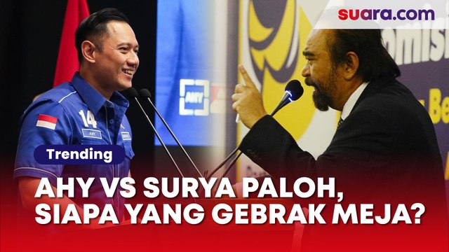 Bukan AHY, Surya Paloh Sosok yang Gebrak Meja Saat Rapat Cawapres Anies?