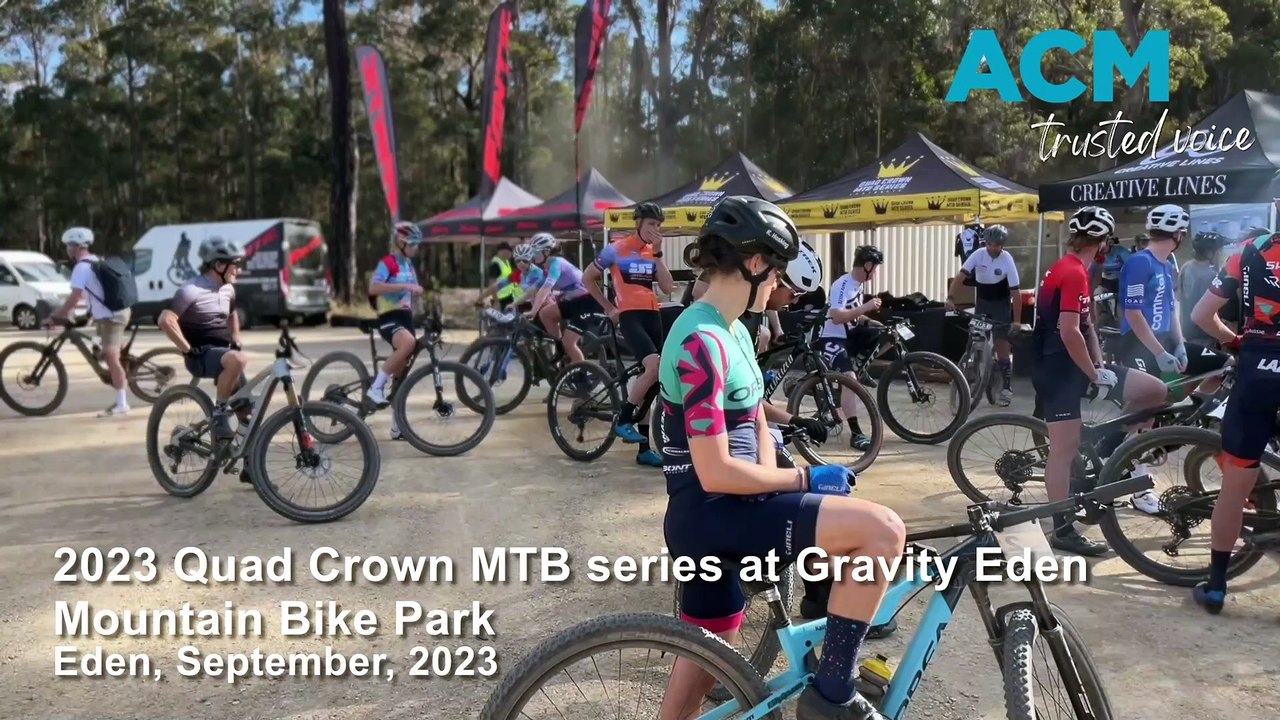 'Unofficial' opening of Gravity Eden with Quad Crown mountain bike comp