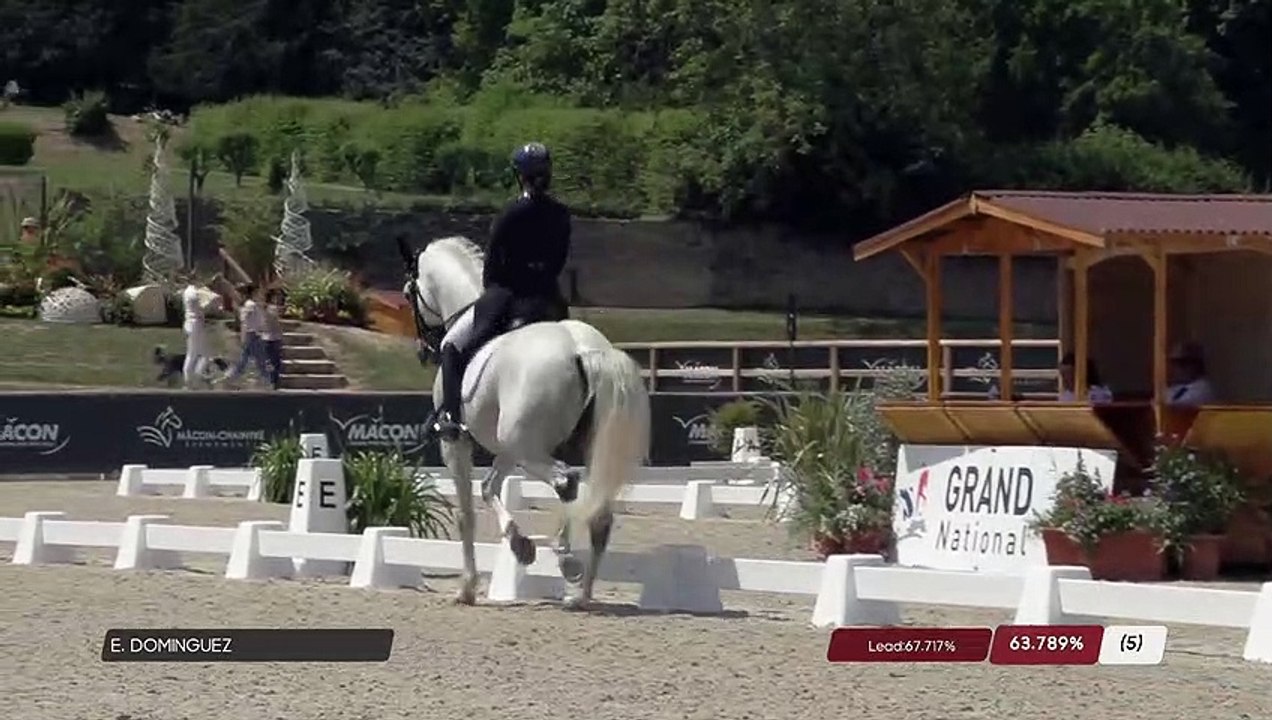 Grand National FFE - AC Print - Dressage  | Mâcon Chaîntré (FRA) | Elia DOMINGUEZ | GOLIAS DO PENEDO