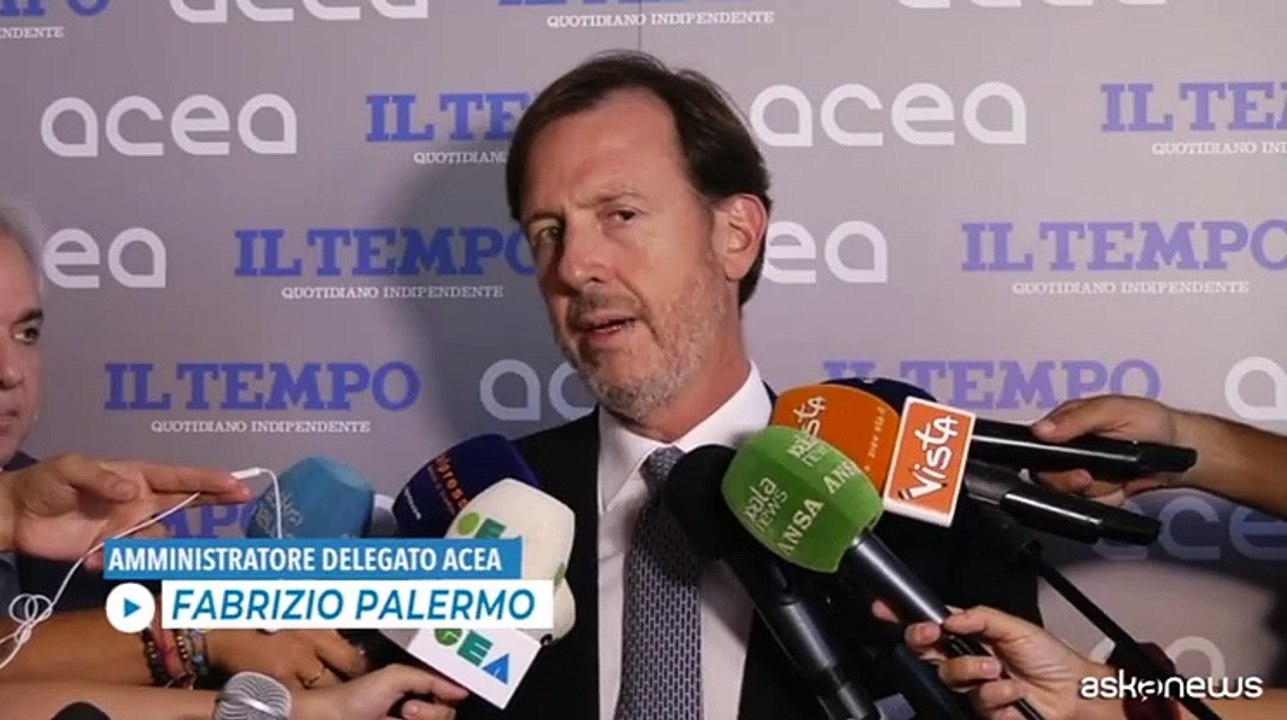 Acqua, Acea: serve una rete nazionale di trasporto integrata