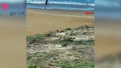 Sarıyer'de denize giren çocuk dalgalara kapılarak kayboldu