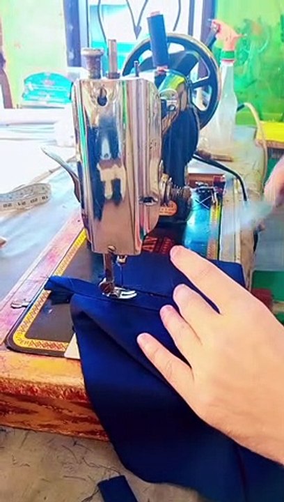 Blue sot making