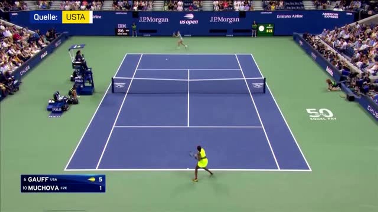 Highlights: Gauff mit Finaleinzug bei US Open
