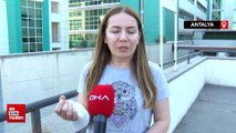 Antalya'da köpekli kadına pitbull saldırdı
