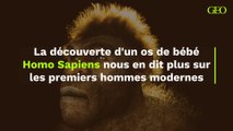 La découverte d'un os de bébé Homo Sapiens nous en dit plus sur les premiers hommes modernes