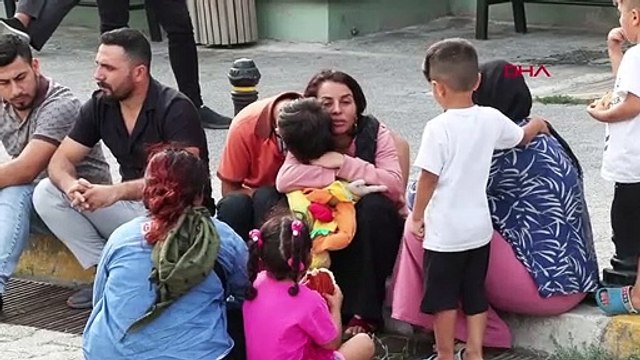 Otomobilin altında kalan 2 yaşındaki çocuğun annesi Adli Tıp önünde feryat etti: Ben sensiz yaşayamam