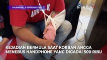 Hendak Bayar Handphone yang Digadai, Pria Ini Disabet Senjata Tajam